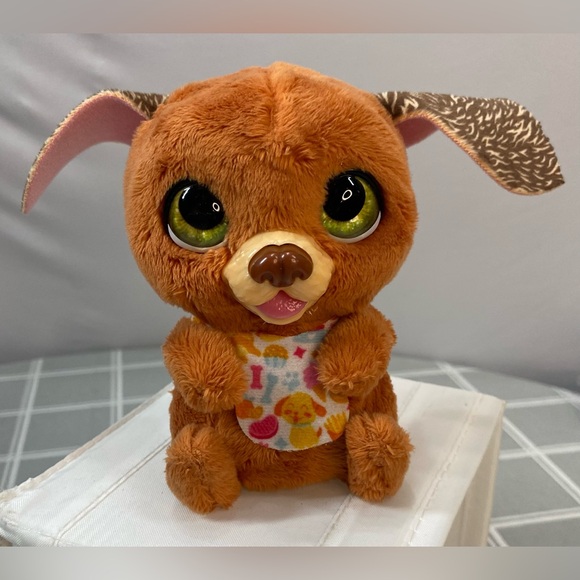 Fur Real Friends Newborns Interactive Plush Puppy Dog Electronic Pet 2022 Hasbro - Picture 1 of 9